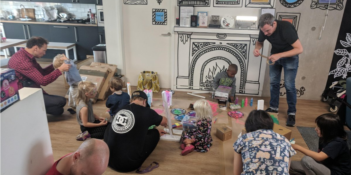 Family day in the office