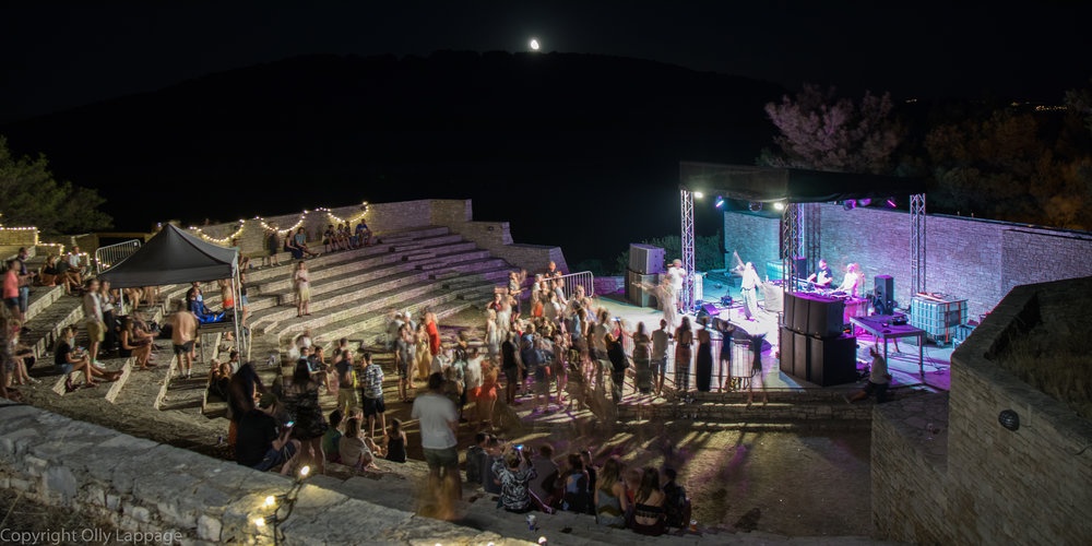  Amazing performance by Hercules & Love Affair in the amphitheatre on Saturday night  