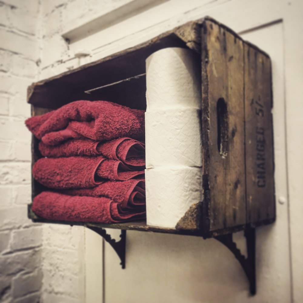 Creativity for the bathroom toiletries