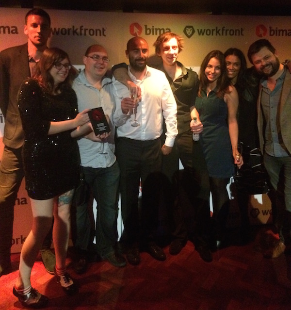 BIMA award winners