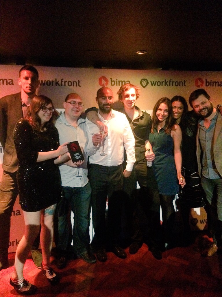 Red Badger Fortnum's team win BIMA award